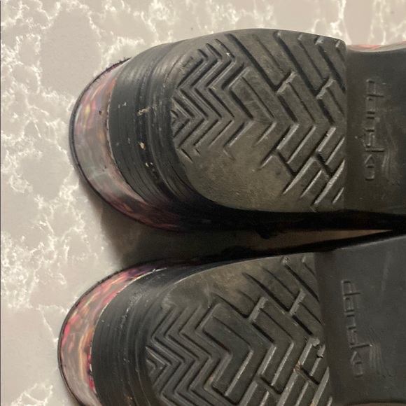 Colorful Knit Pattern Clogs - Picture 4 of 5